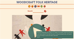 Desktop Screenshot of heritage.woodcraft.org.uk