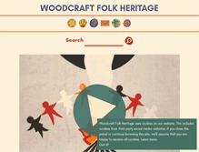 Tablet Screenshot of heritage.woodcraft.org.uk